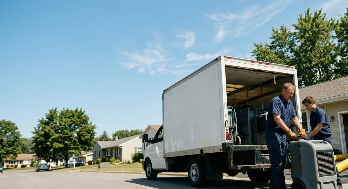 Water Damage Cleanup in Dunbridge, OH near me